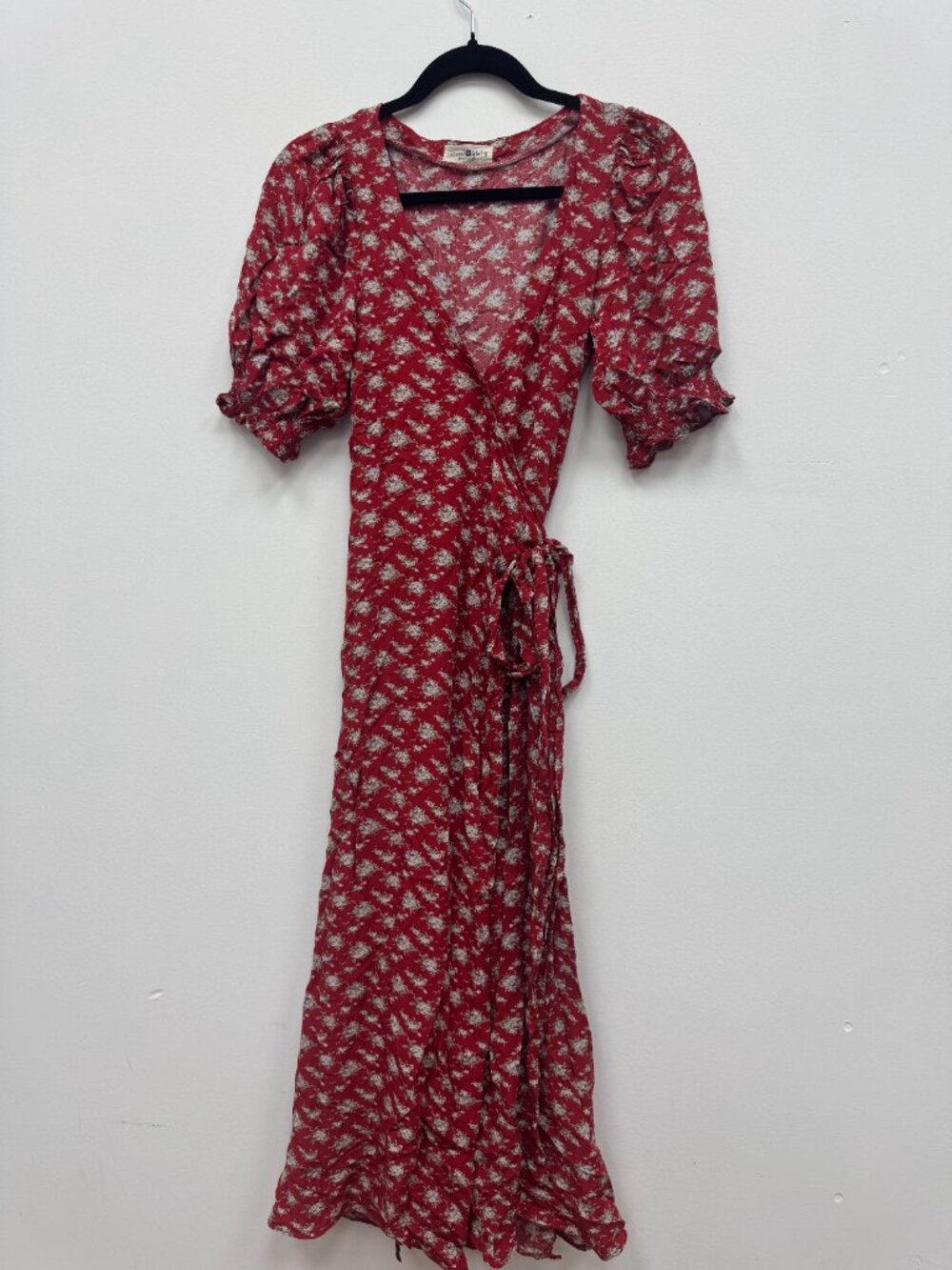 Natural Life Floral Wrap Dress